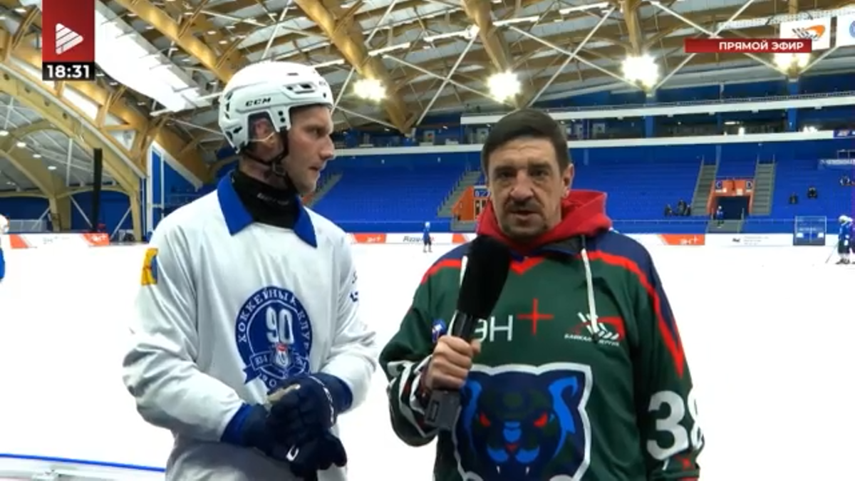 "Байкал-Энергия" сыграет с "Родиной" в чемпионате России. Фото: стоп-кадр прямого эфира