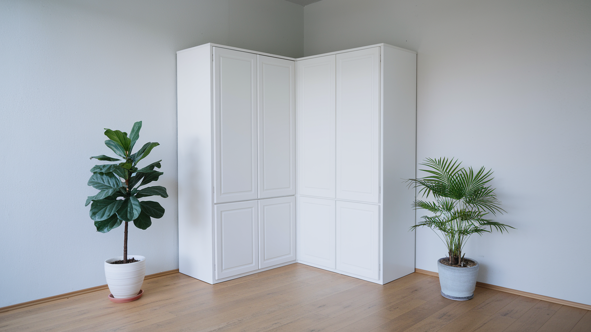 1. Классический угловой шкаф – универсальное решение