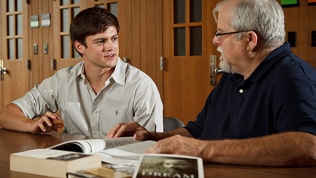 Разговор преподавателя и студента