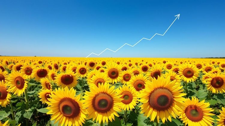    Прогноз RUSEED: в 2025 году площадь сева подсолнечника достигнет около 10 млн га