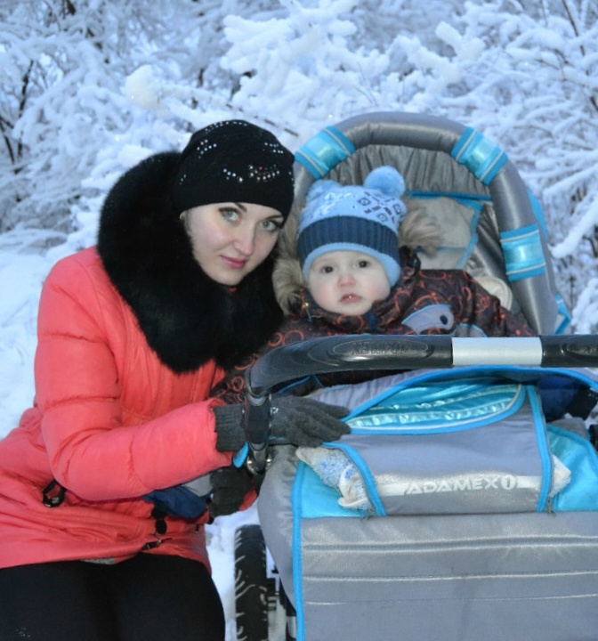 Прогулка с ребенком зимой
