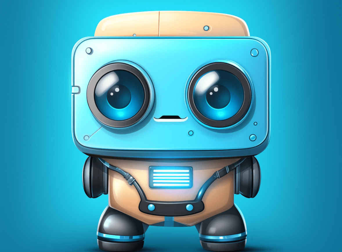 Так выглядит телеграм-бот для анонимного просмотра и скачивания историй TeleStory по мнению MidJorney