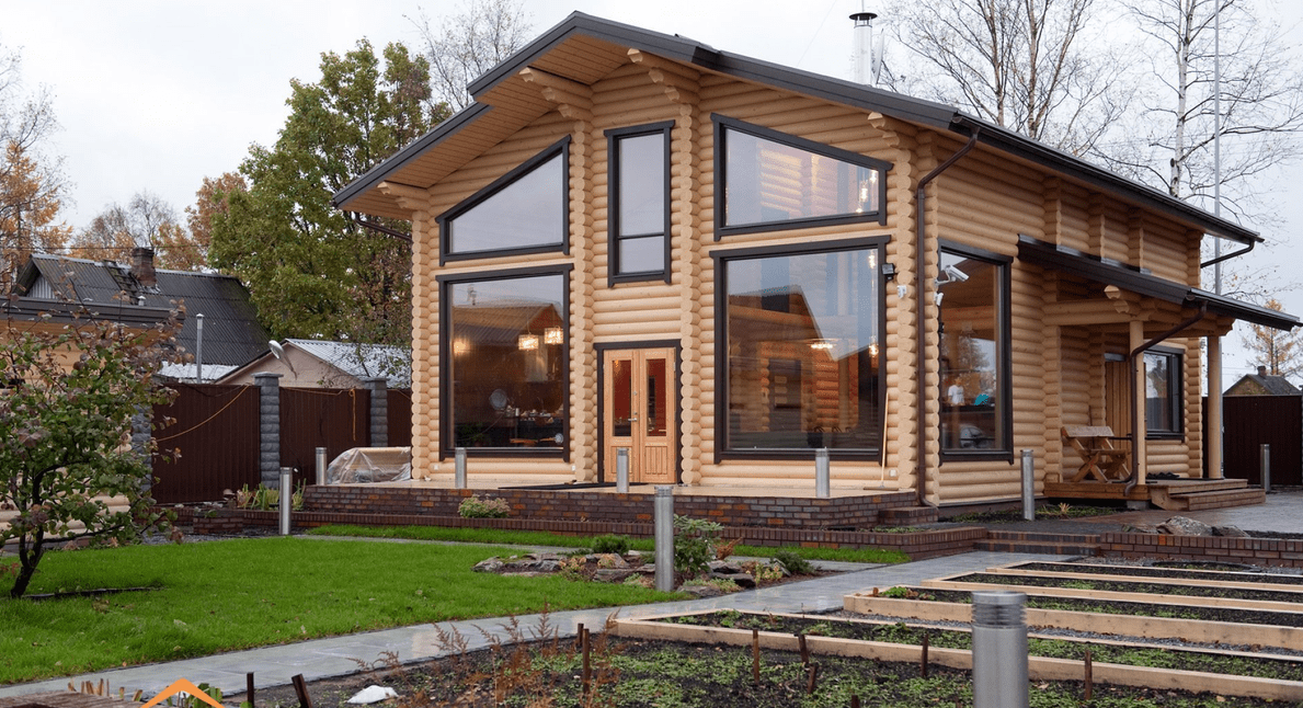 окна пвх в брусовом доме