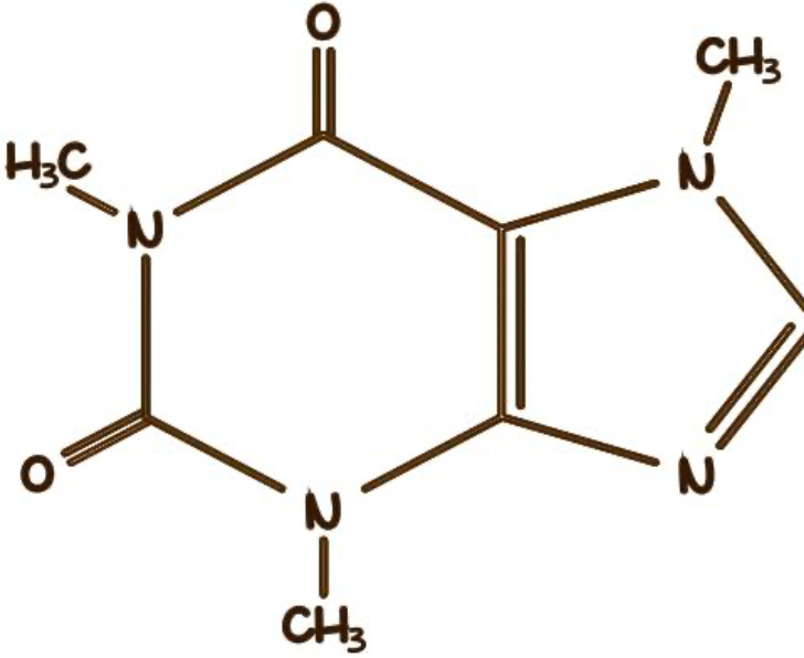 Формула кофеина