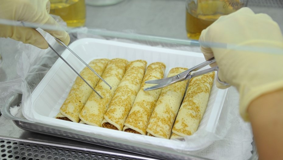    Проверка блинчиков с мясом в Петербурге, архивное фото для иллюстрации. Автор фото: Юрий Белинский / ТАСС