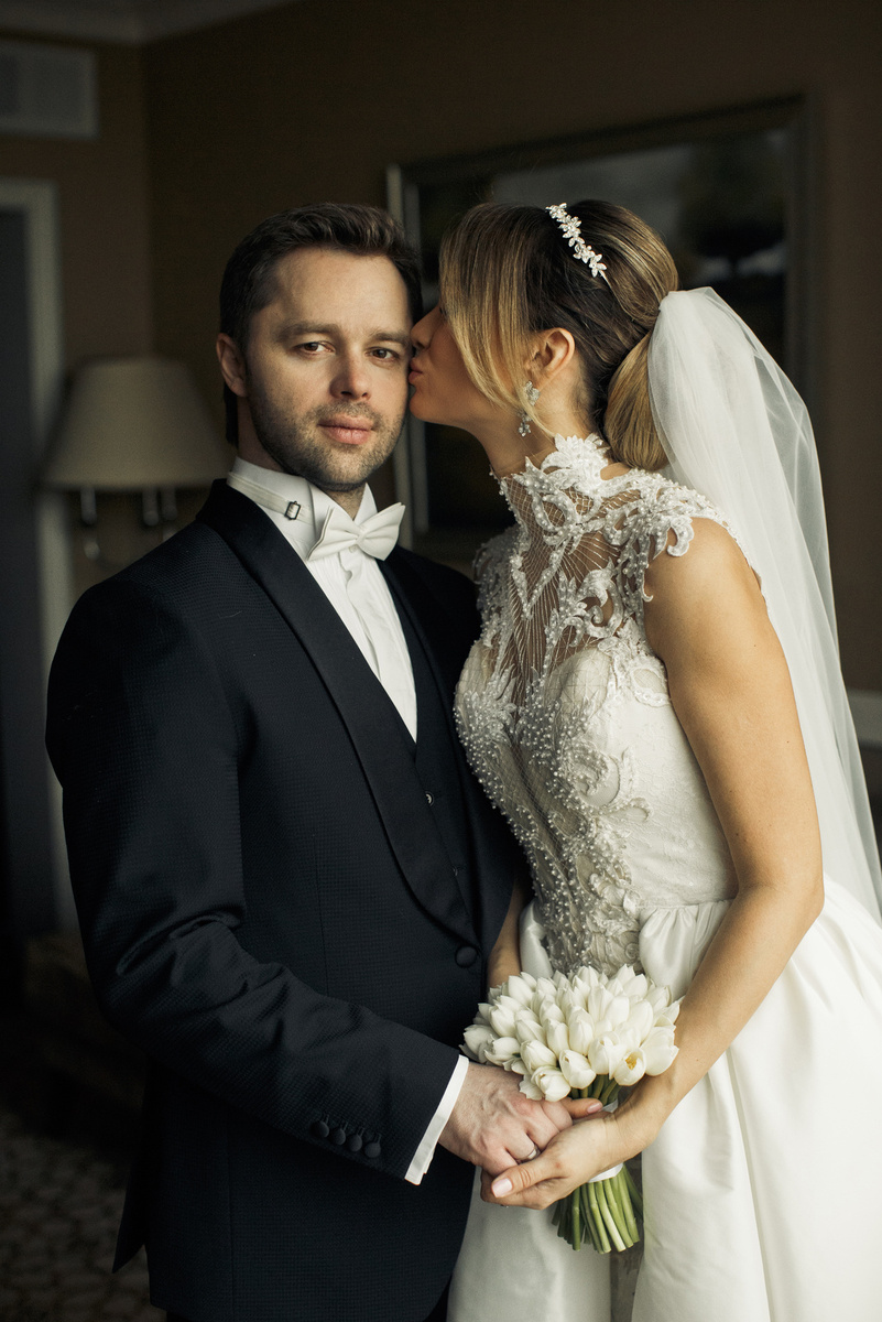 Виталий Гогунский с первой женой Ириной Маирко. Фото из открытых источников. 