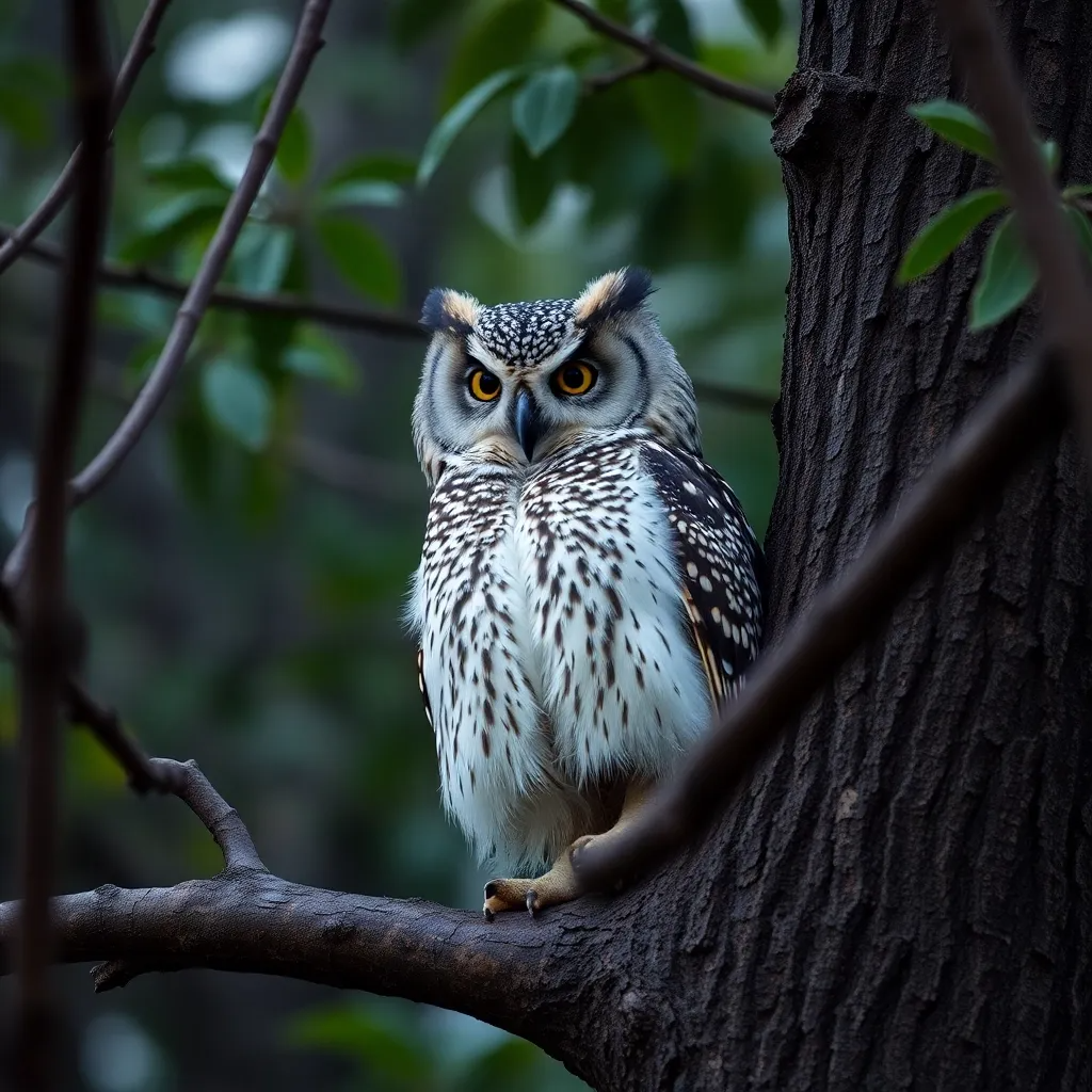 сова по имени Луна