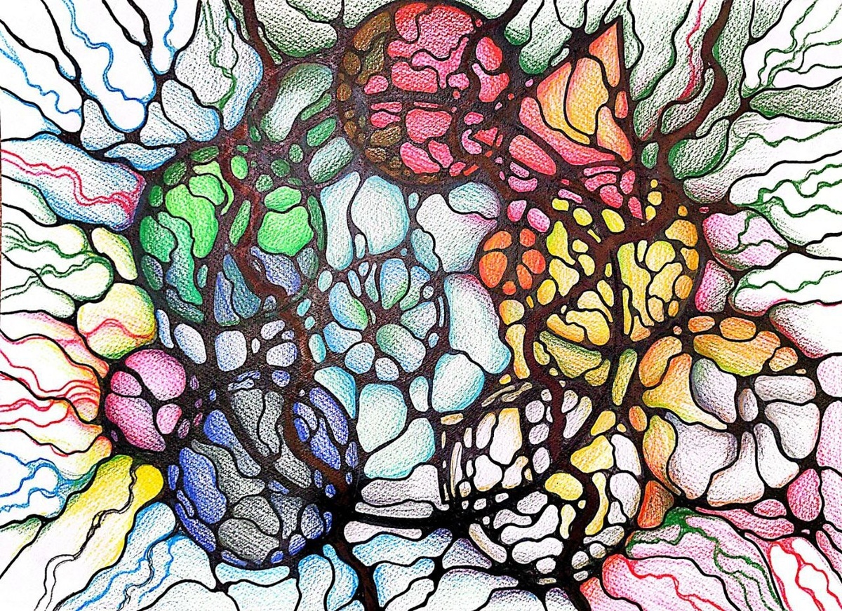 На фото работа ученицы