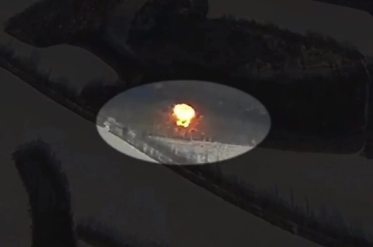    Удар по технике ВСУ в Сумской области.