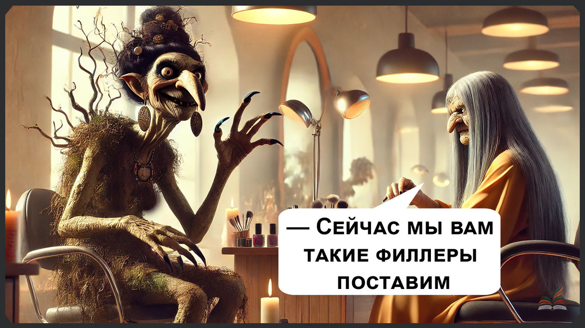 Коллаген для Кикиморы - Рассказ