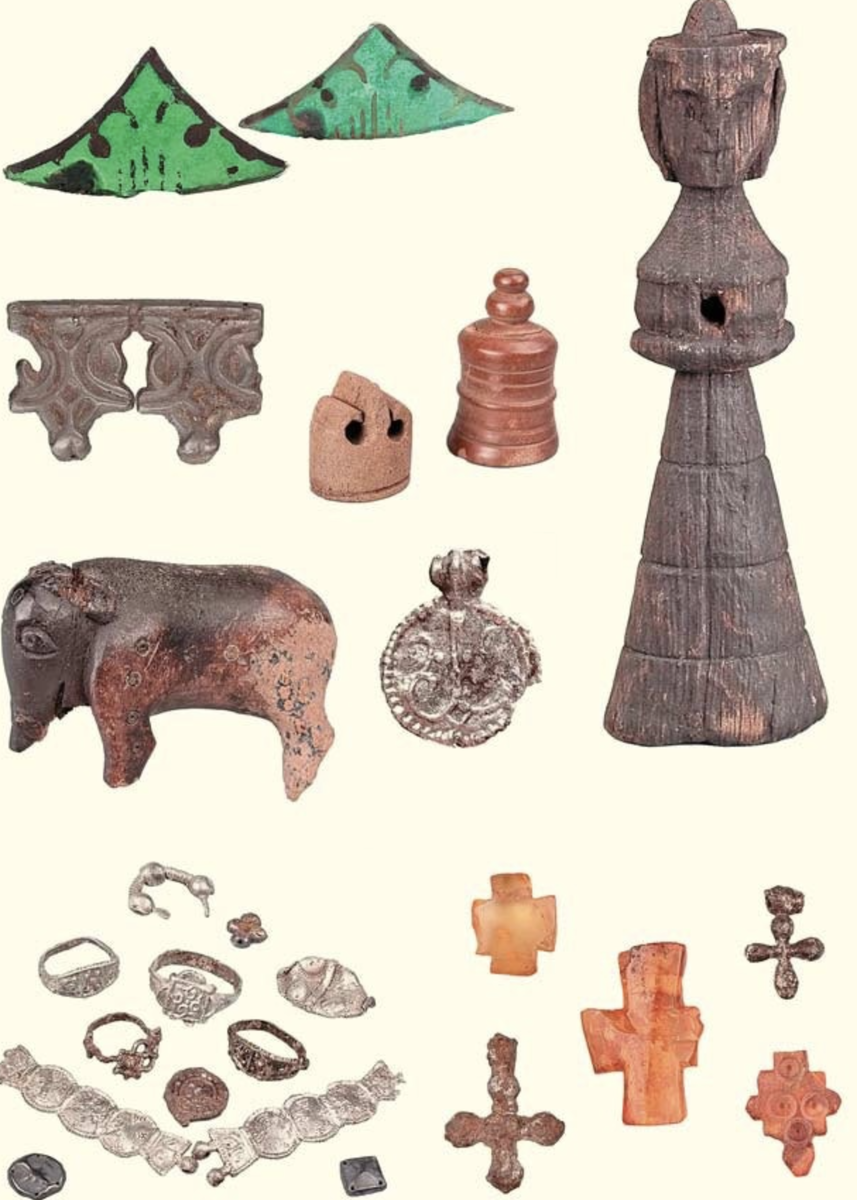 Вещи, найденные на раскопках средневекового Ярославля