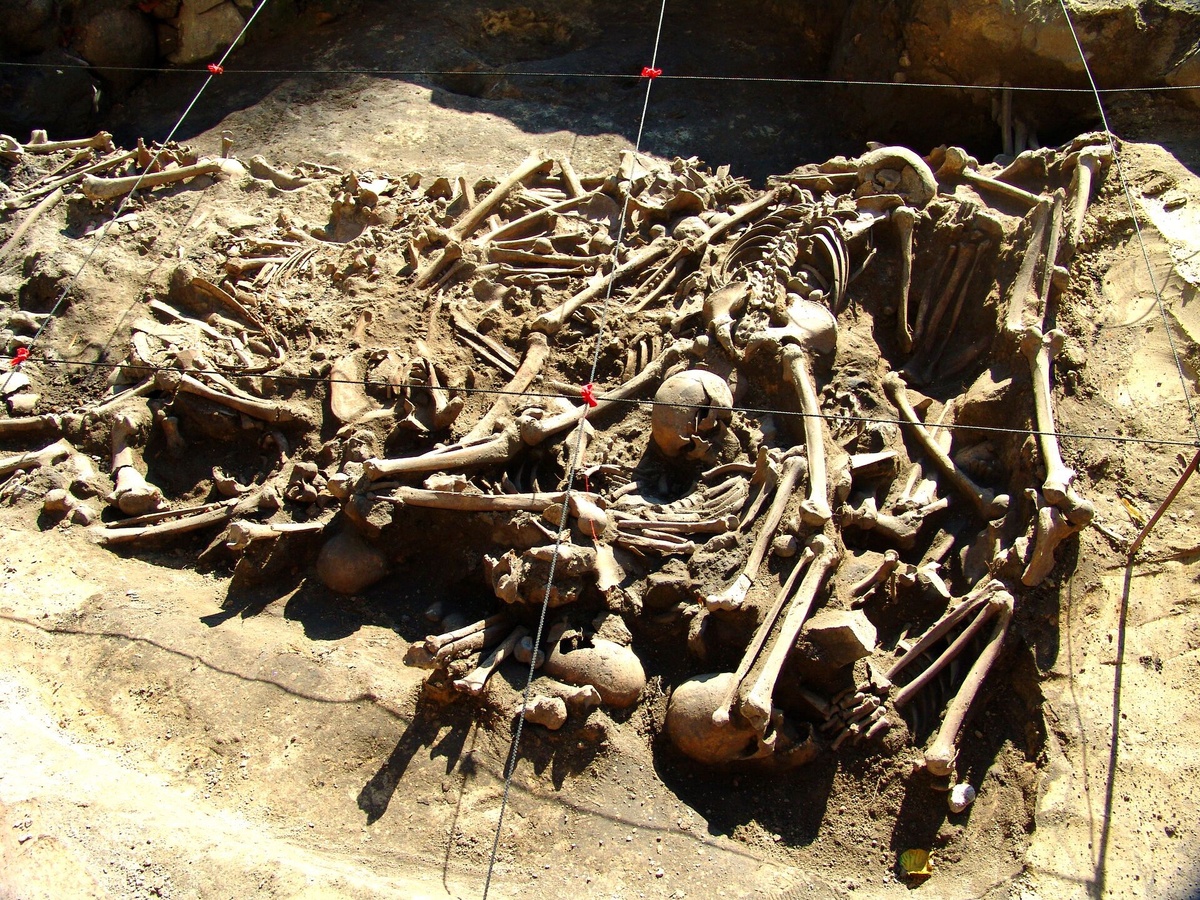 Санитарные захоронения в ярославском кремле