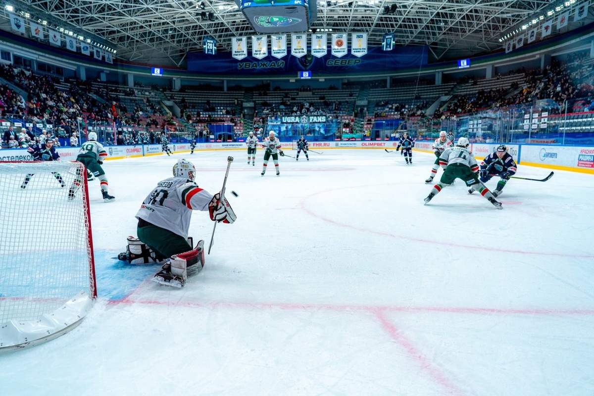    «Югра» сегодня сыграет второй матч домашней серии