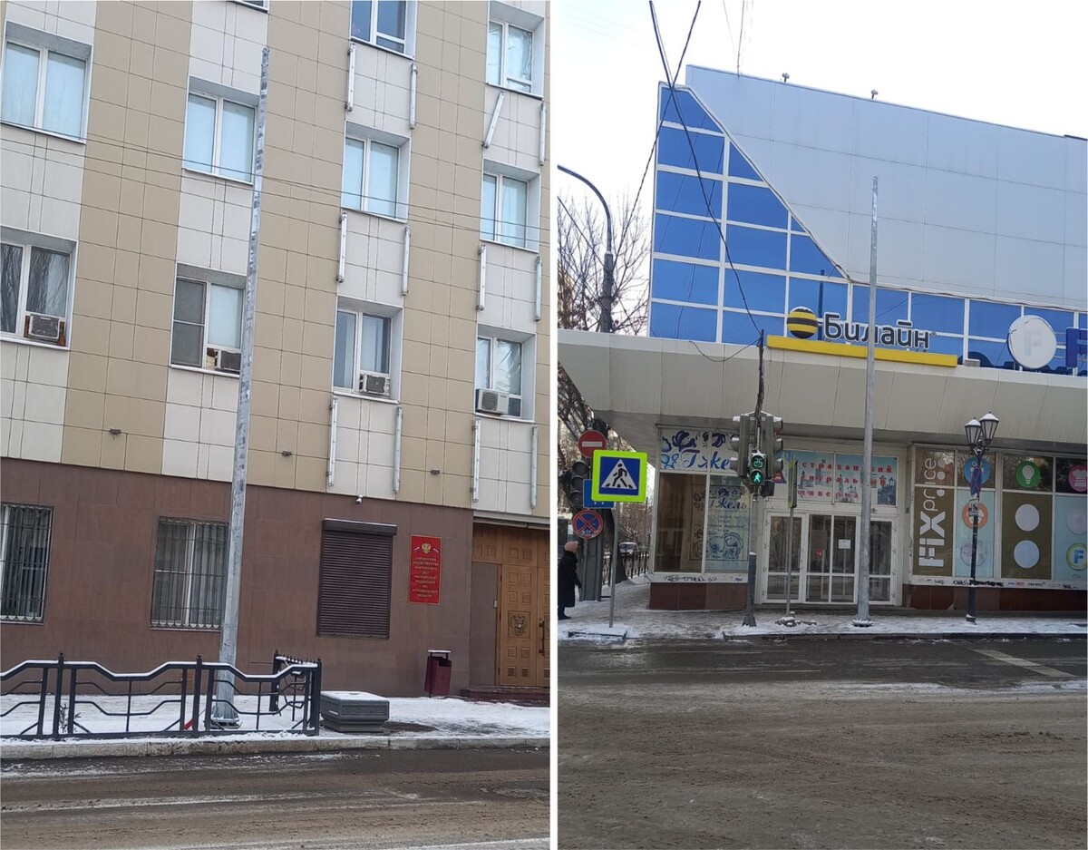 Вот такие опоры появились рядом с классическими фонарями.