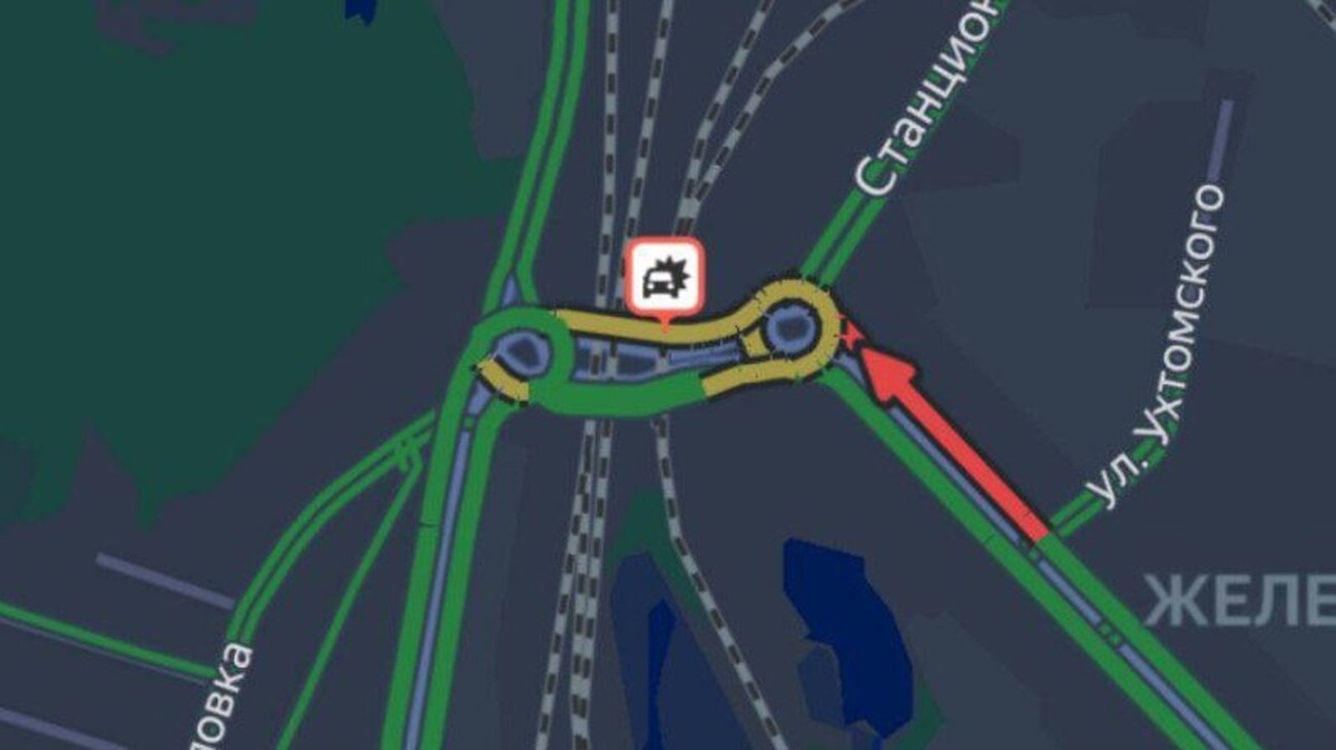    В Курске заблокировано движение в сторону улицы ВЧК