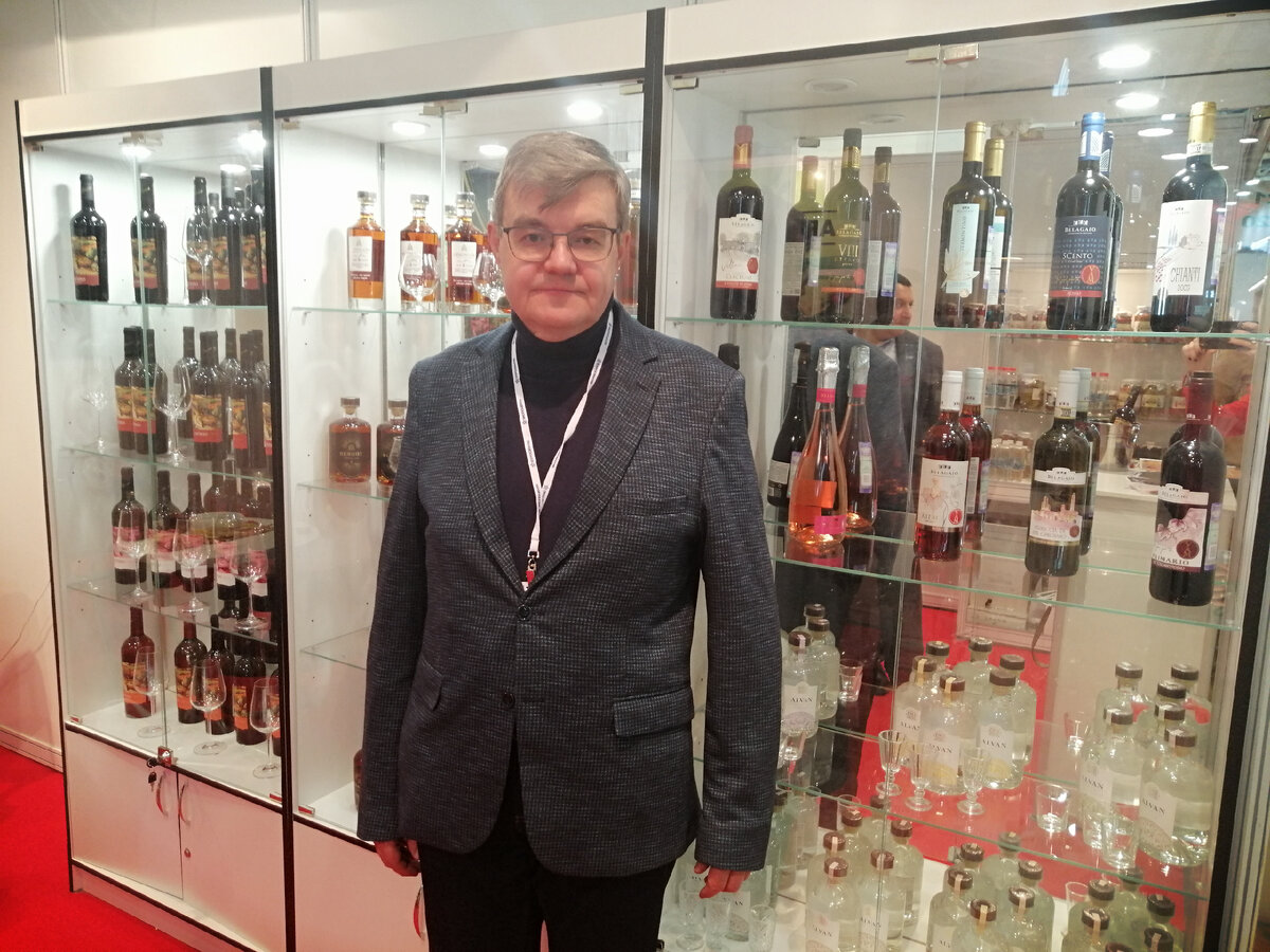 На стенде компании Rubinas, Продэкспо-2024. Фото из архива автора