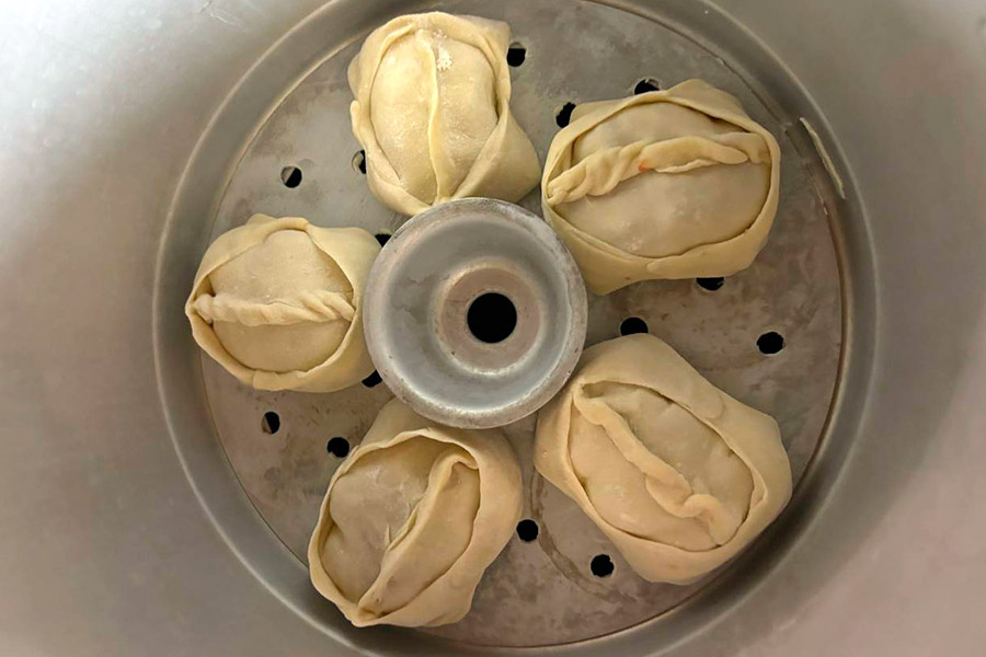 Фото домашних мант в мантоварке