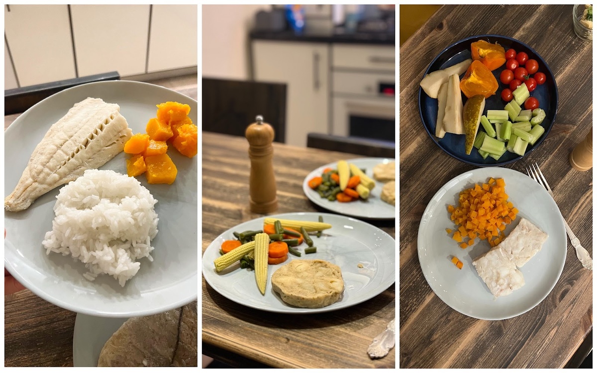 Наши ужины, приготовленные в пароварке