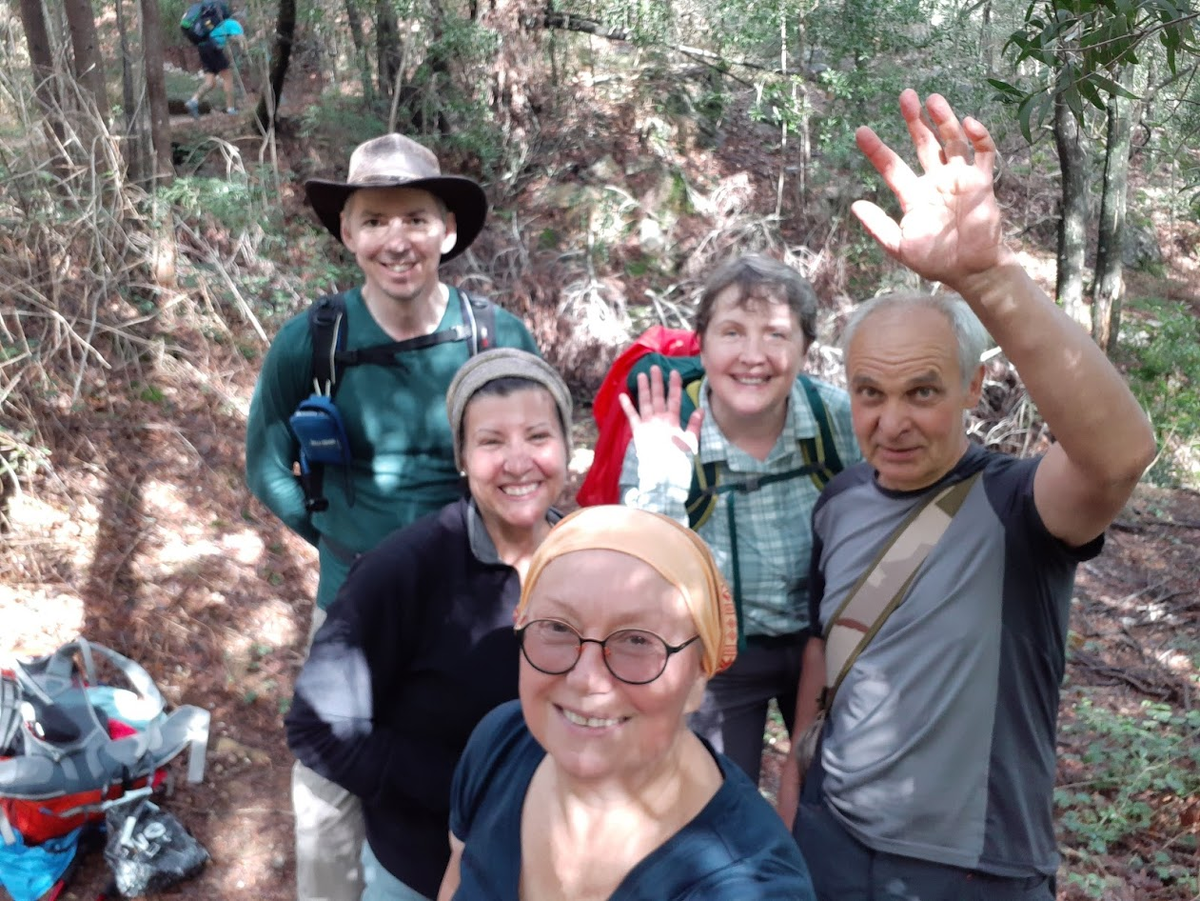 Австралийцы на Камино