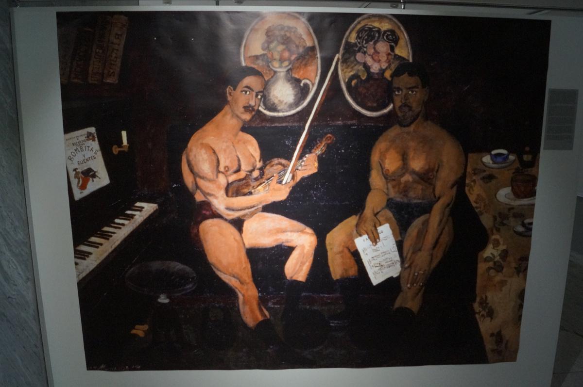 Машков и Кончаловский на парном портрете кисти первого