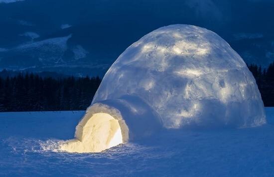 Ледяная игла, жилье северных народов