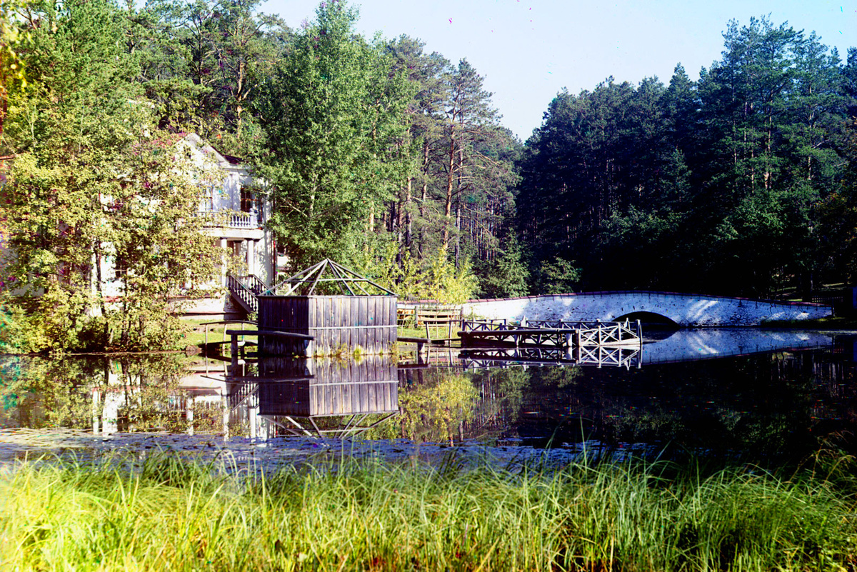 Генеральская дача в Екатеринбурге. Фотография Сергея Михайловича Прокудина-Горского, сделанная в 1909 году. Снимок из открытых источников