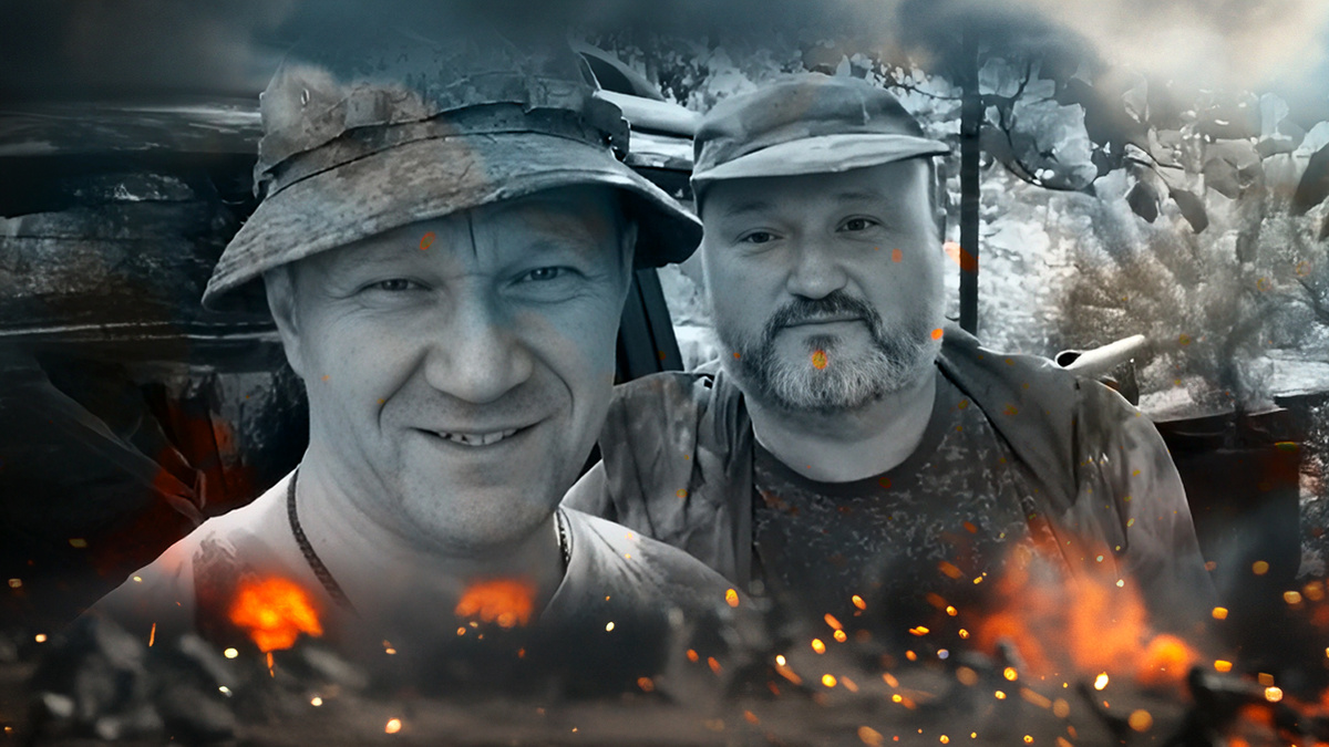 "А мы идём!" – "Эрнест" (справа) и "Гудвин" (слева) записали предсмертное обращение, улыбаясь, и пошли собираться на последнюю в своей жизни задачу. Коллаж Царьграда