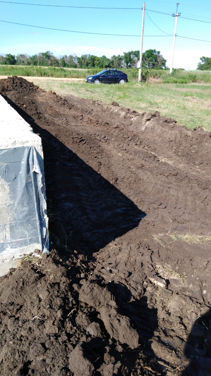 Срезаем грунт