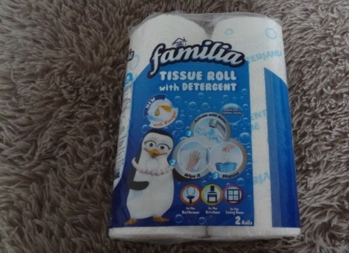 Салфетки с моющим средством. Намочи и вытри 