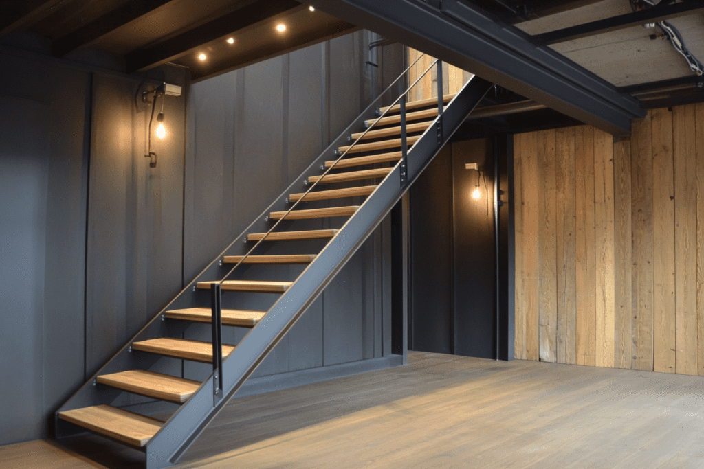    Лестницы на металлокаркасе: как создать стильный и надежный интерьер с ZMK-Zenit в Уфе! ZMK-ZENIT