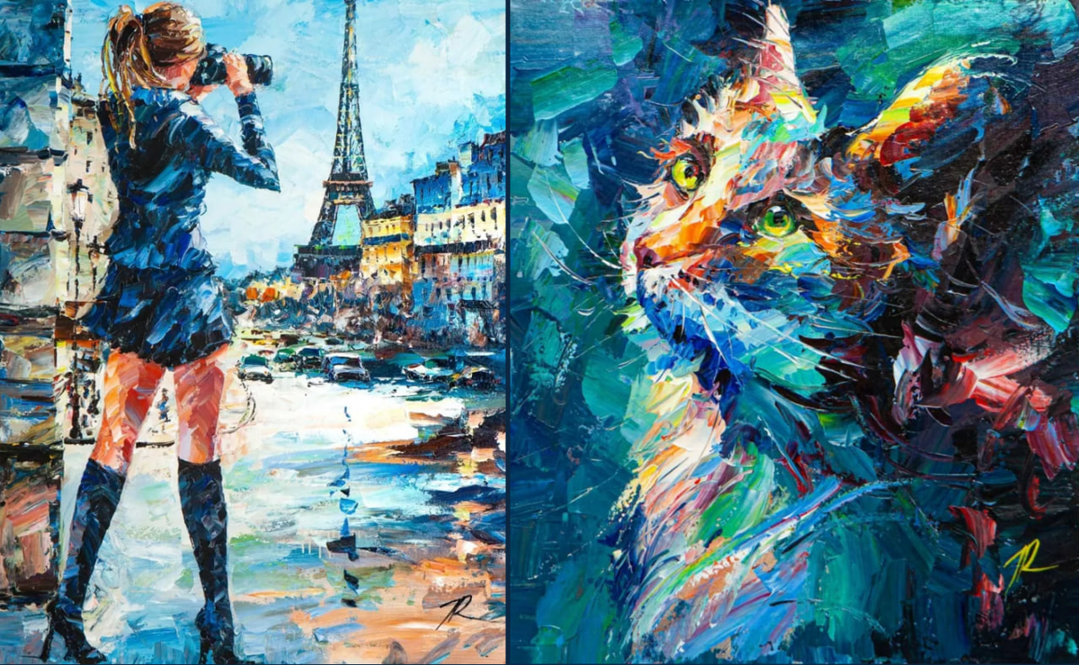 Художник Хосе Родригес