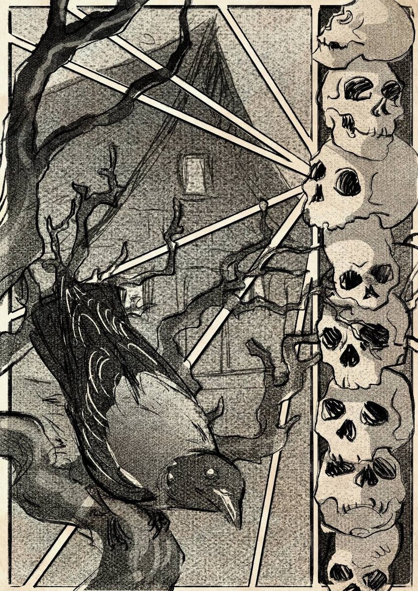 Листайте вправо, там 3 варианта черепов 