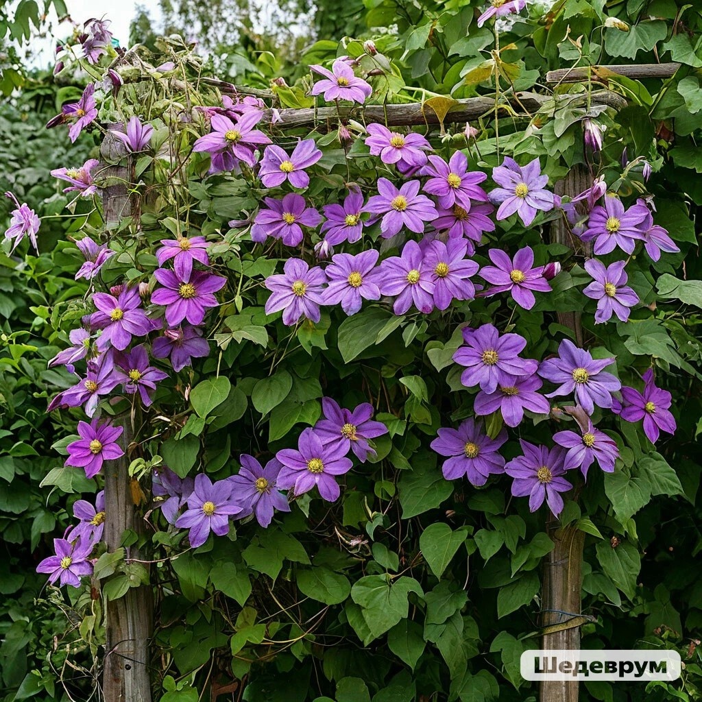 Лиана Клематиса.