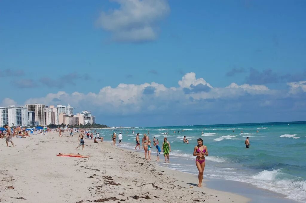 Майами. пляж. Из открытых источников.