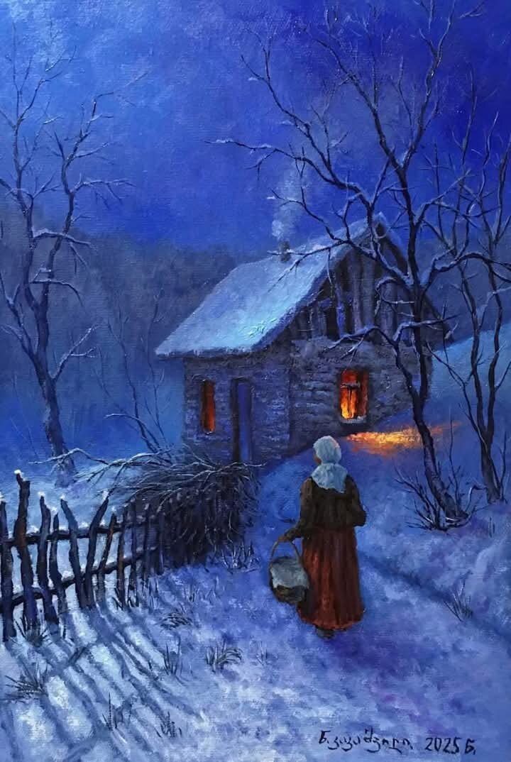 Из моих фотоколлекций. Художник Нукри Какашвили.