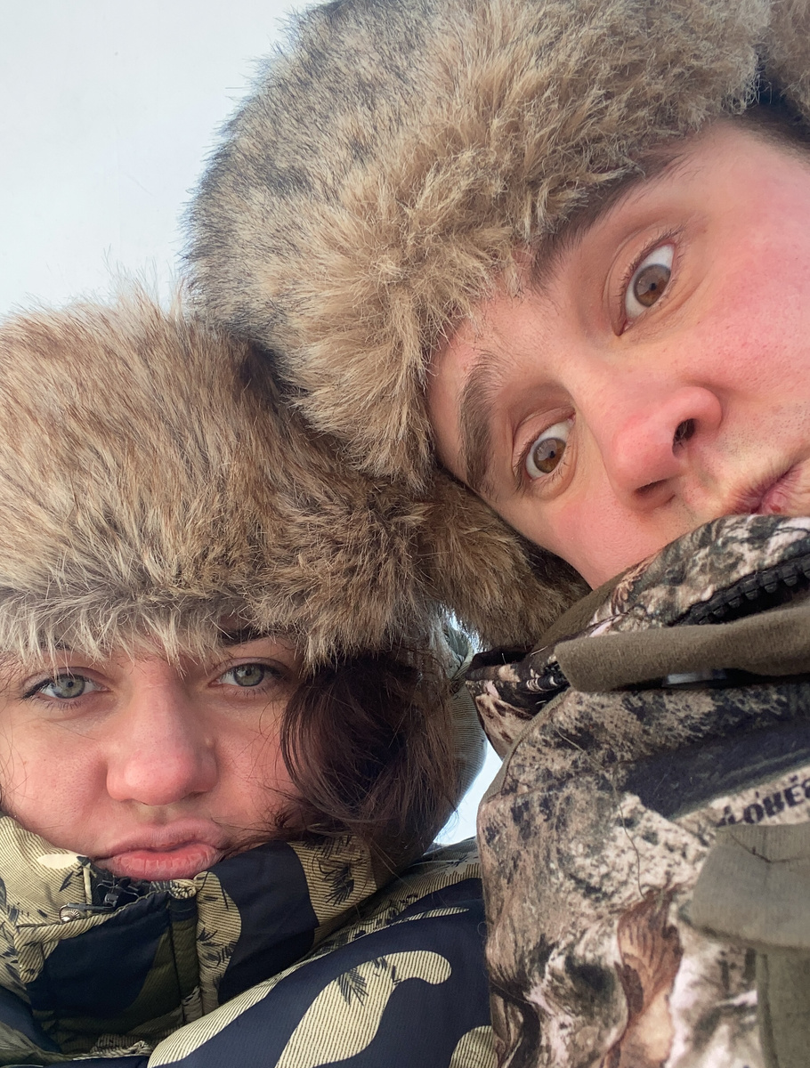 Моя первая зимняя рыбалка в далеком 2022 году