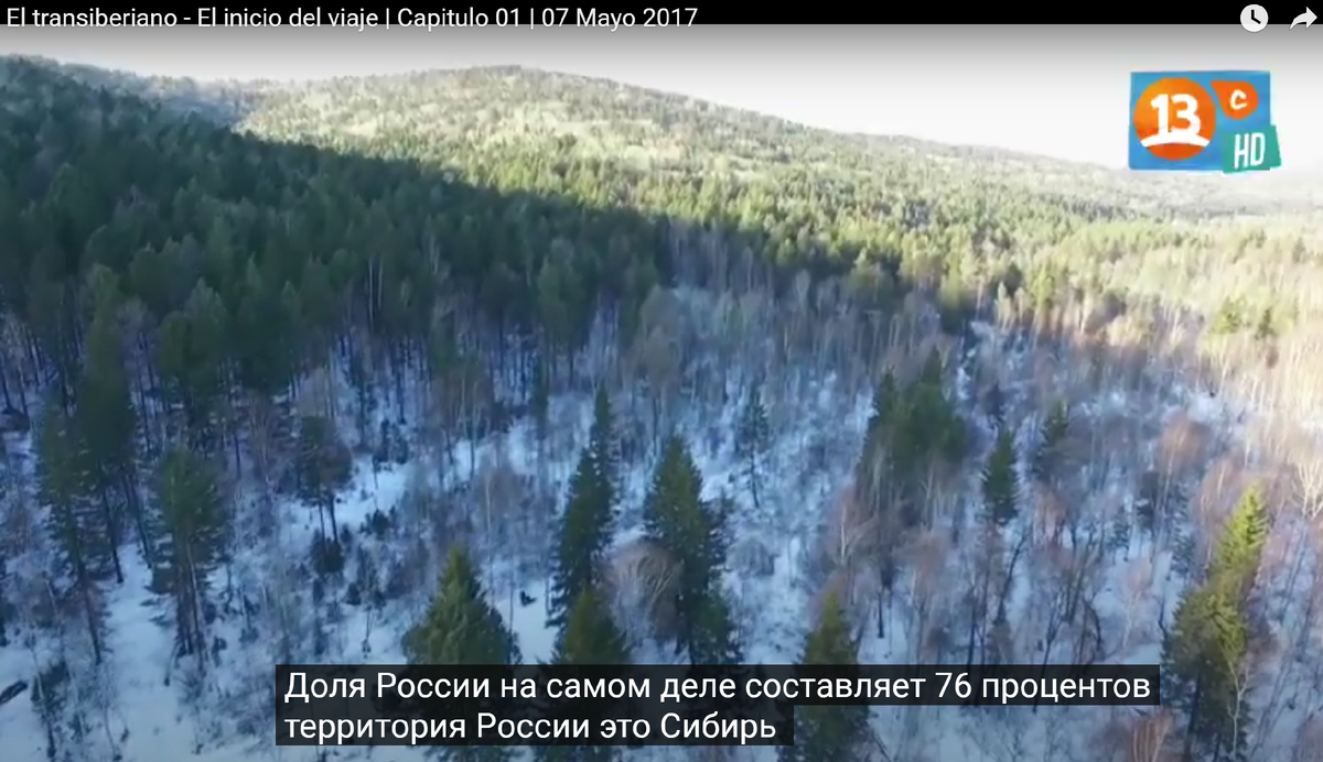 Скриншот из передачи Клаудио Итурра про Россию