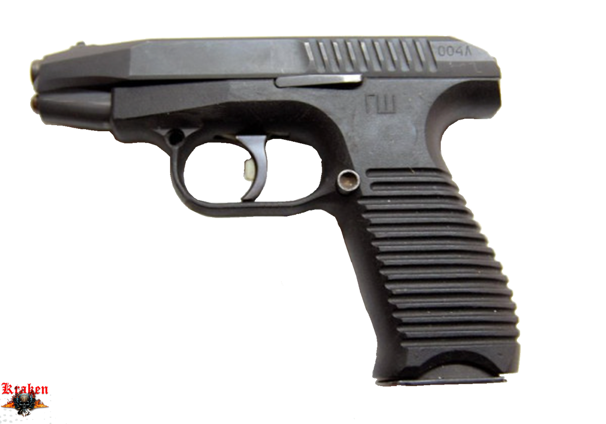 Один из первых прототипов пистолета ГШ-18