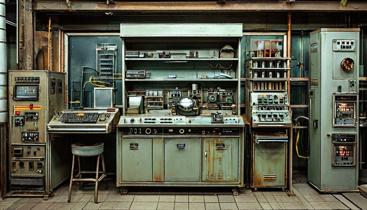 Уникальное оборудование советской лаборатории материаловедения