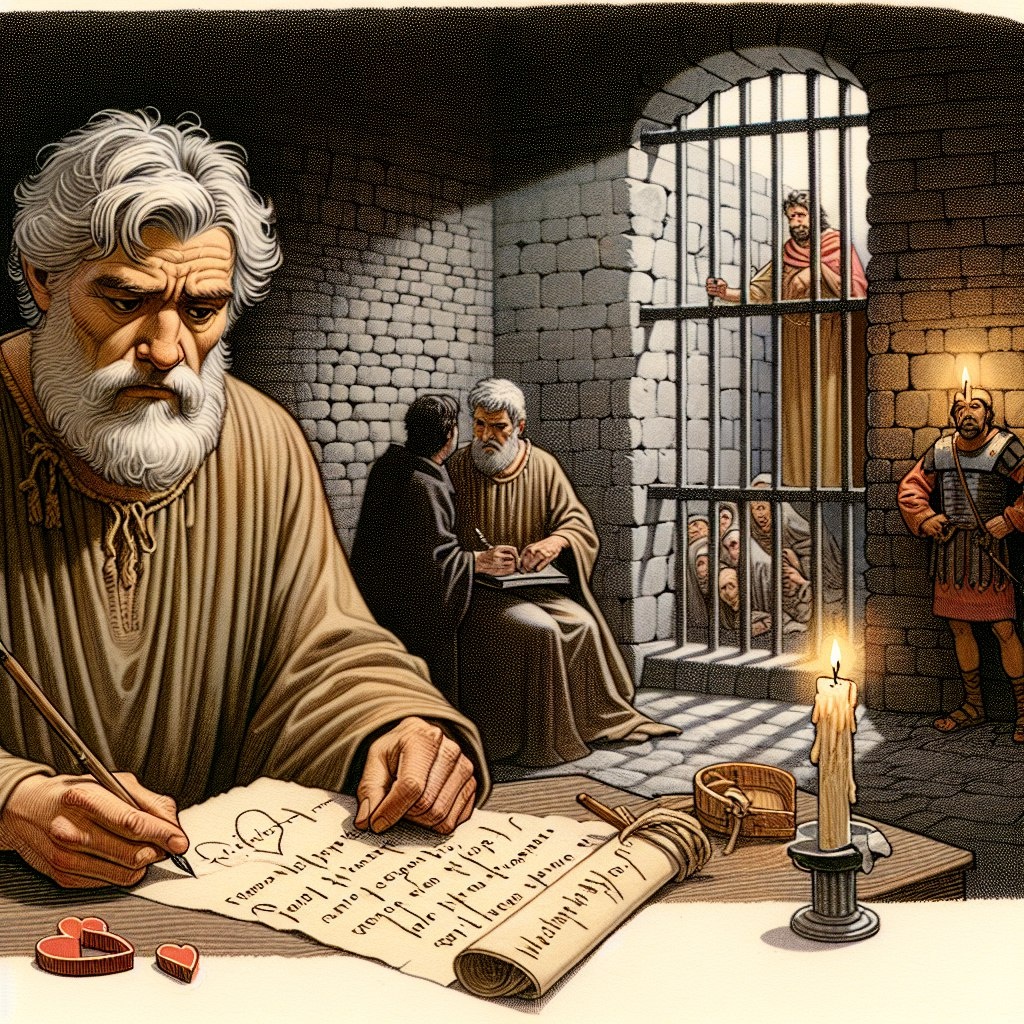 Никаких сердечек он не рисовал, в тюрьме писал не любовные записки, а проповеди