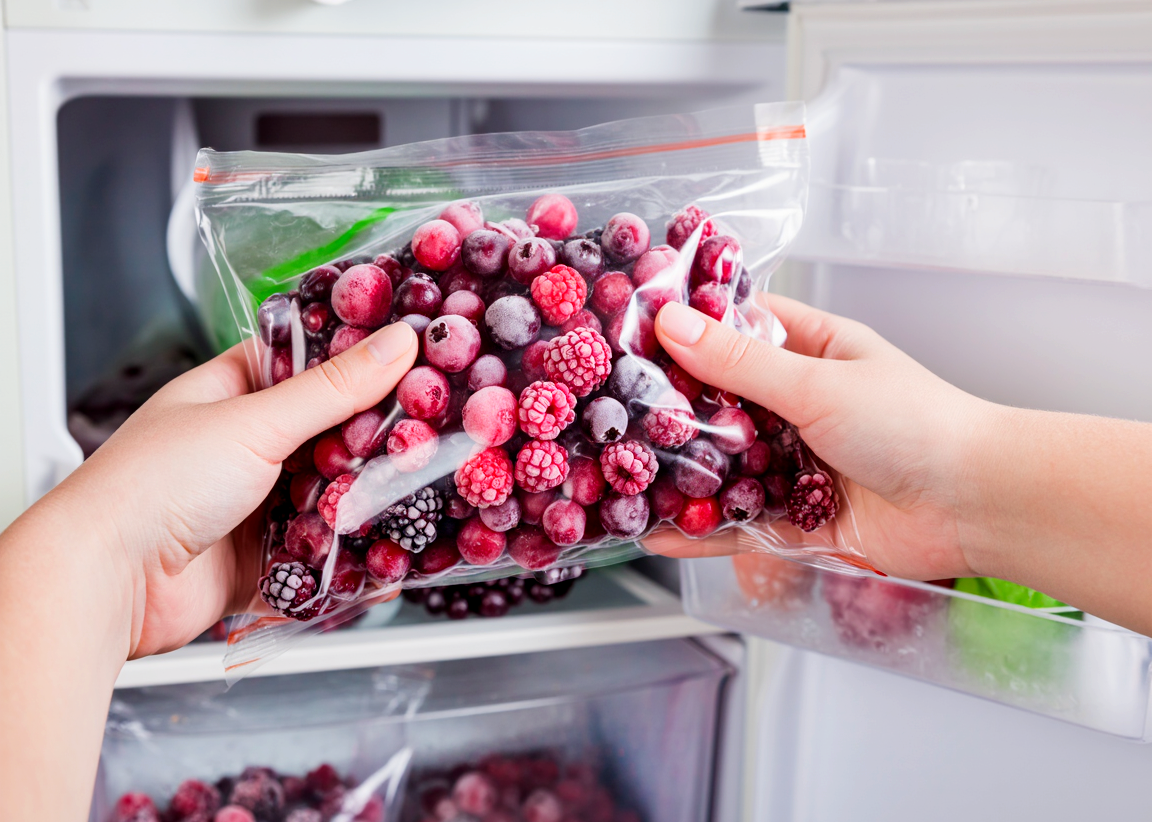 Заморозка ягод