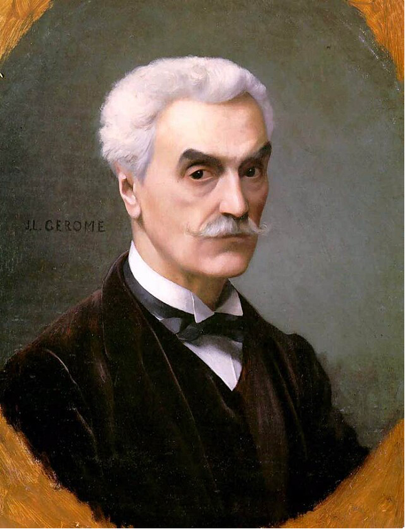 Портерт Жан-Леона Жерома. Изображение взято из открытого источника сети Интернет.