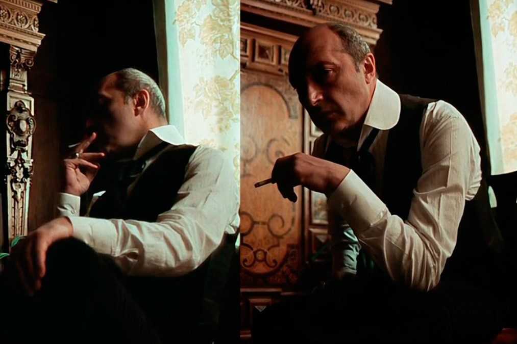 Михаил Козаков в роли Грильо / Коллаж / Кадры из к/ф "Господин оформитель"