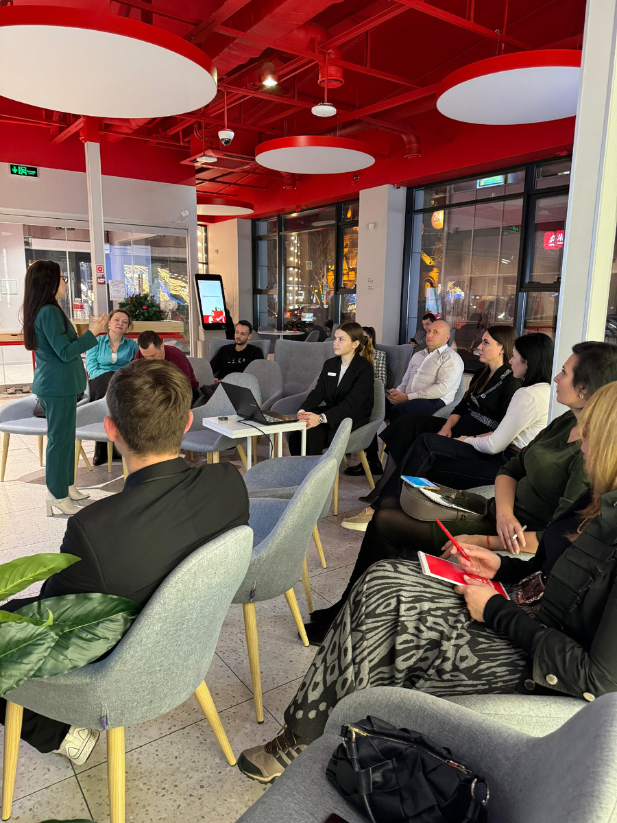 Обучающий семинар в "Альфа-банке" на тему "Эффективная система управления"