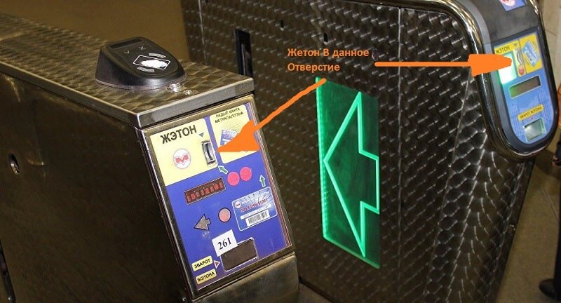 Турникеты в метро