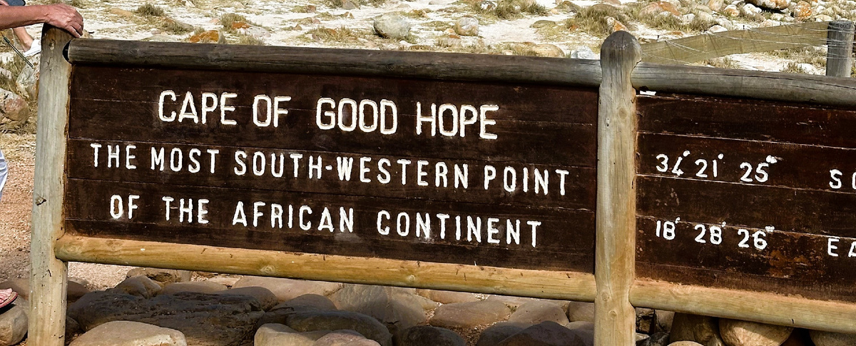 Самая-пресамая юго-западная точка Африканского континента