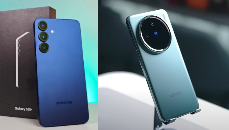 Samsung Galaxy S25+ и Vivo X200