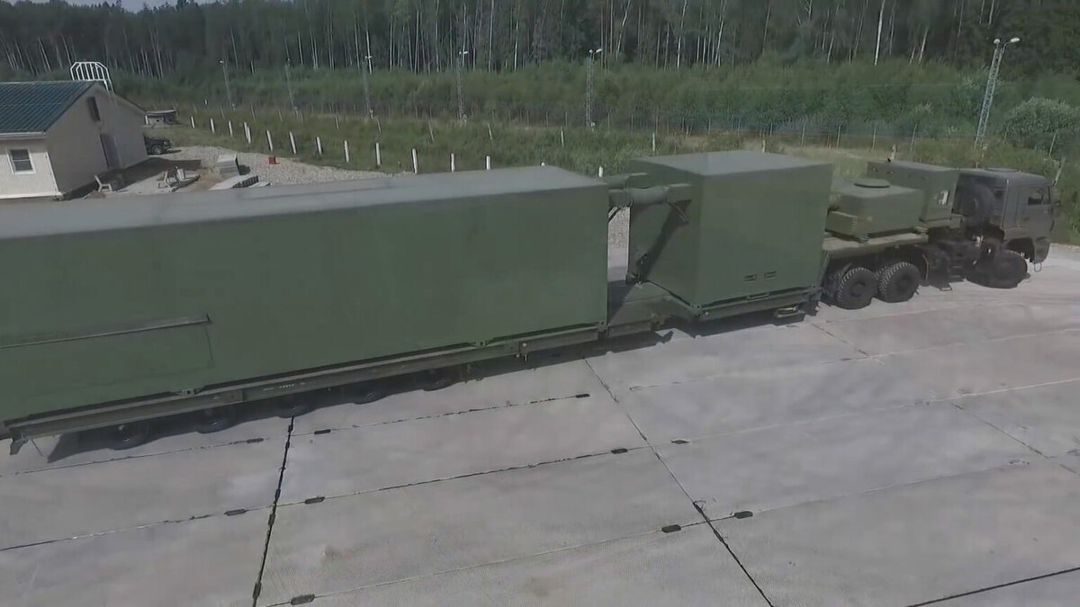 В походном положении