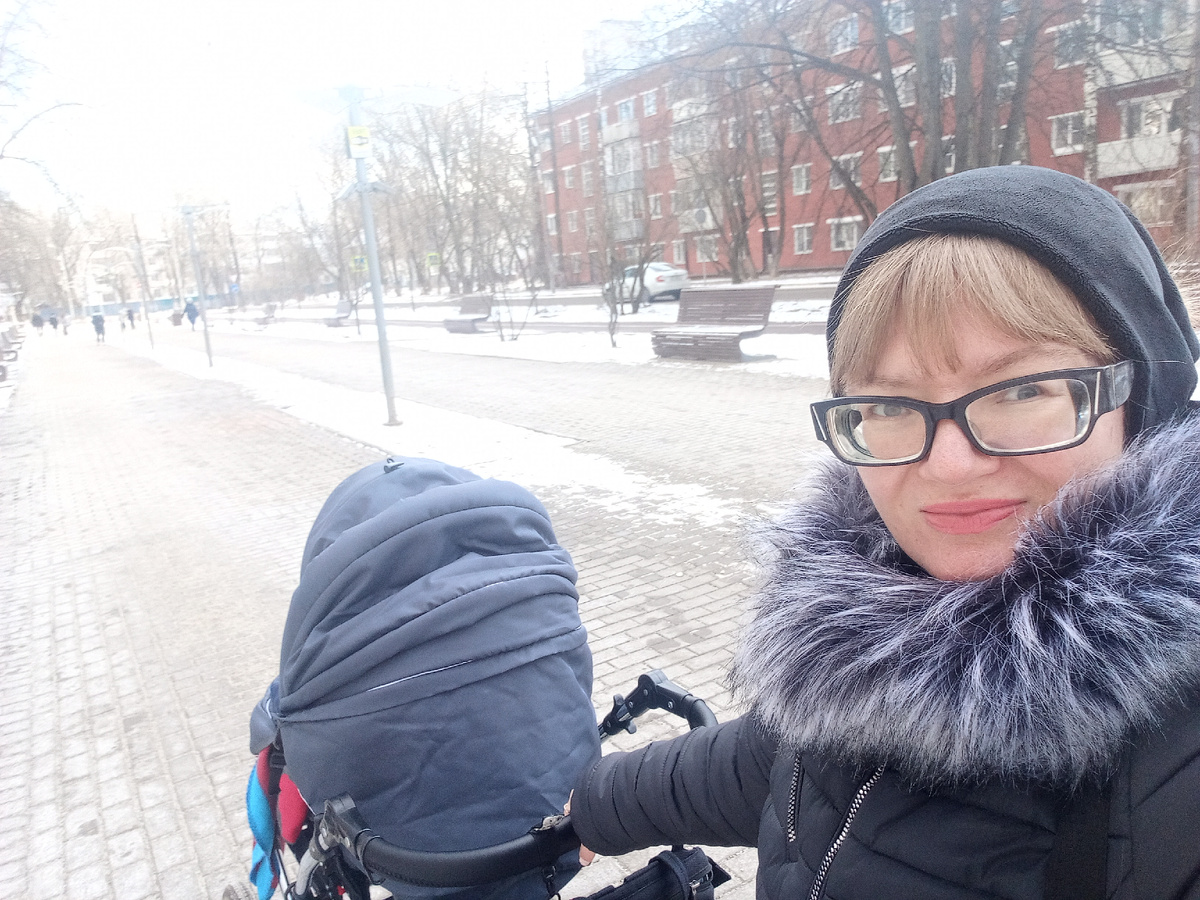 Наша с Марком прогулка во вторник 18.02.2025.