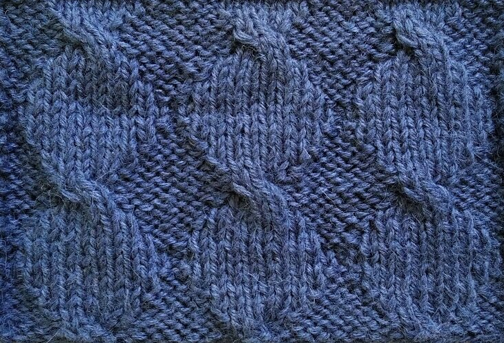 Лицевая сторона узора